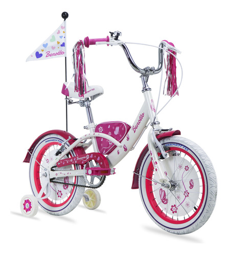 Bicicleta Benotto Urbana Brianna R16 Infantil