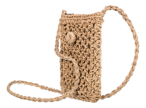 Bolso Roxy Mujer Dama Casual Crossbody Bag Coco Cafe Acabado De Los Herrajes Sintetico Color Caqui Correa De Hombro Caqui Diseño De La Tela Lisa