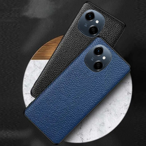 Funda Para Tecno Spark Go 1 Pop 9 Silicona Litchi Textura