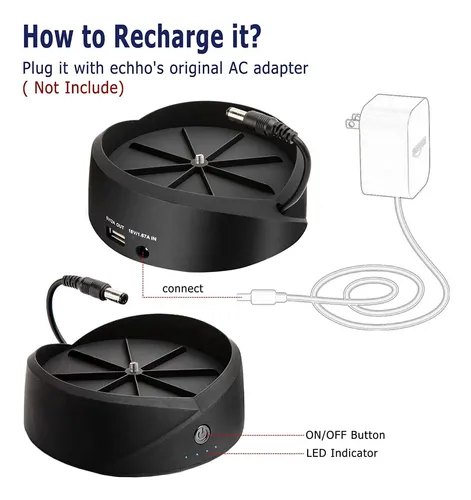 Base De Batera Para Echo 3 Y Echo Plus 2 Para Que Sean Portt