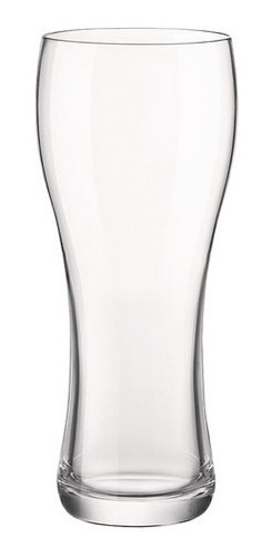 Set X6 Vasos Cerveza Vidrio Pinta Stout Weizen Bormioli 660c