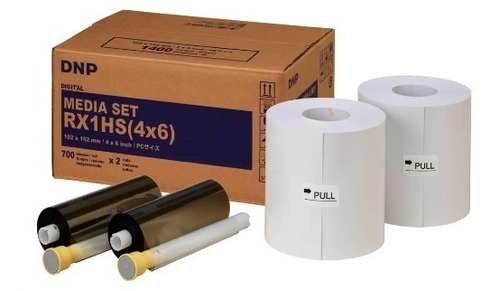 Imagen 1 de 4 de Kit De Papel Dnp Rx1hs - 4x6