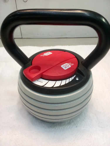 Pesa Rusa Ajustable Kettlebell 20lb (9kg)