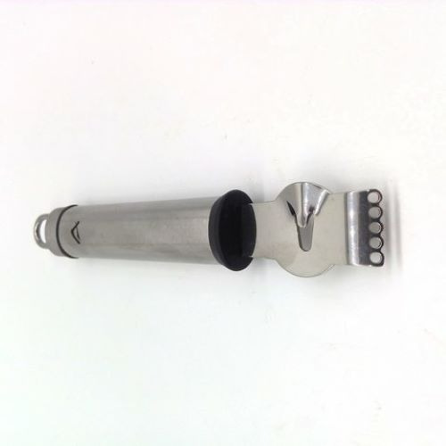 Imagen 3 de 3 de Zester Para Cítricos Coctelería De Acero Inoxidable