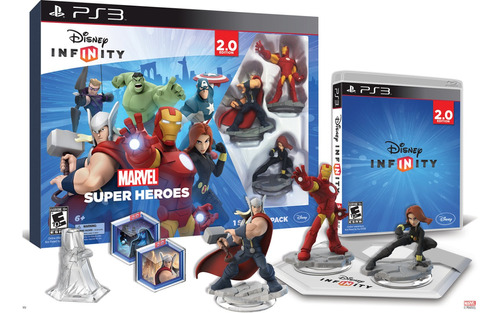 Disney Infinity 2.0 Starter Pack Ps3 Nuevo Caja Con Detalles