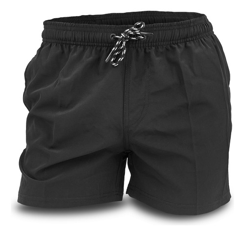 Short De Baño Malla Hombre Liso Bermuda Briganti Ajustable