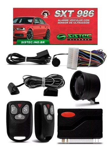 Alarme Carro Automotivo Sistec 986 Explorer F 100 F 600 F250