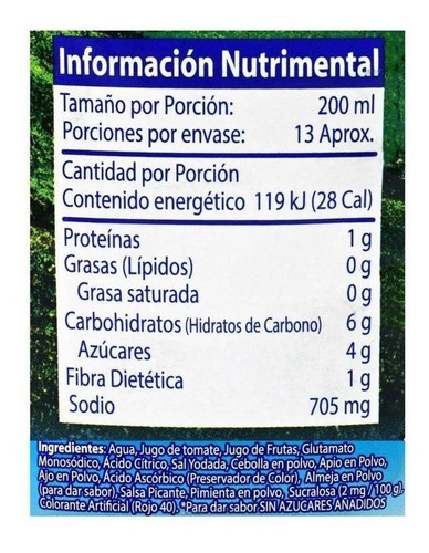 Clamato Pack 2 Pzas De 2.54 L