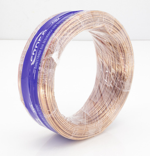 Cabo Cristal Automotivo Bicolor 2x1mm 100mts Frapa