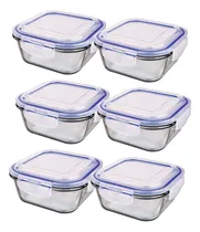 Comprar Jogo De Potes Vidro Com Tampa Tigelas Vasilhas Bowls 10 Pçs 