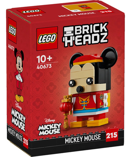 Lego Brick Headz Mickey Mouse Fiesta De La Primavera 40673 Cantidad De Piezas 120