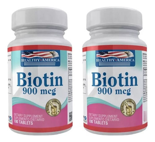 Biotina 900mcg Healthy X2 - Unidad a $570