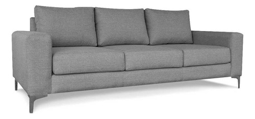 Sofa Kama Gris Claro Këssa Muebles