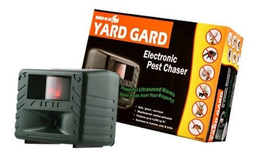 Imagen 1 de 7 de El Repelente Electrónico De Animales Bird-x Yard Gard
