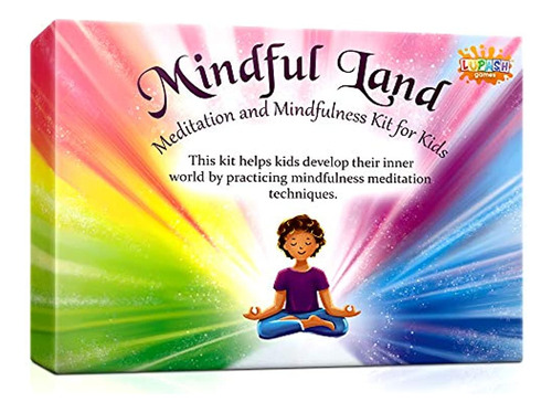 Juego De Cartas Mindful Land Therapy Para Niños - Kit De Med