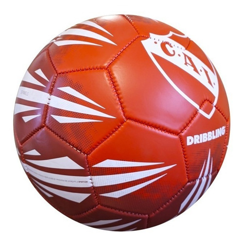 Imagen 2 de 5 de Pelota Futbol Independiente Rojos Nº5 Drb Dribbling Cocida