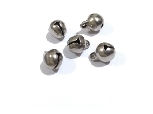 Cascabeles De Acero Quirurgico 8mm Pack X 10 Unidades