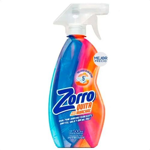 Zorro Ultra Spray Quitamanchas - Mejor Precio