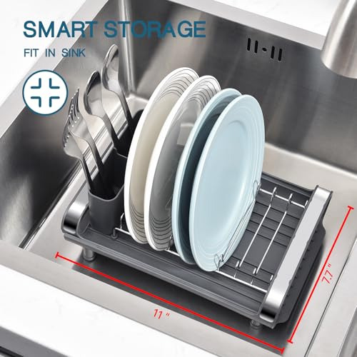 Escurridor De Platos Extensible Toolf, Escurridor De Platos