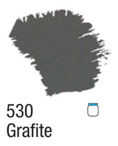 Tinta Acrílica Fosca Nature Colors 60ml Acrilex Cor Grafite