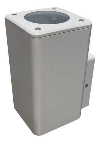 Aplique Unidireccional Cuadrado Blanco Exterior Macroled Cta
