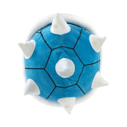 Almohada De Felpa Suave Capazón Azul Mario Kart