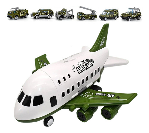 6 Modelos De Vehículos De Trabajo De Aleación, Grandes Avion