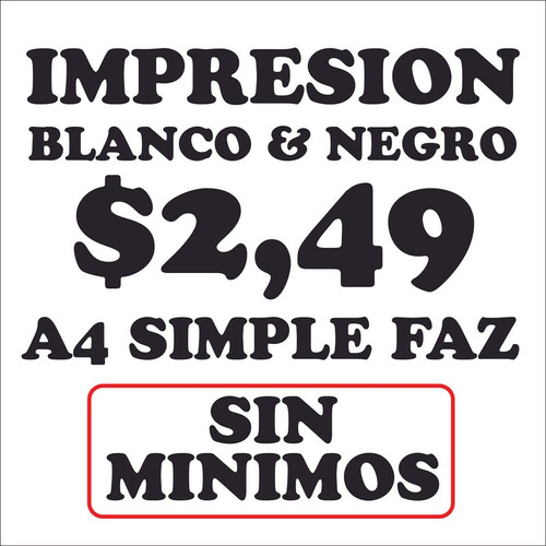 Impresión Digital Blanco Y Negro Apuntes _barato_465