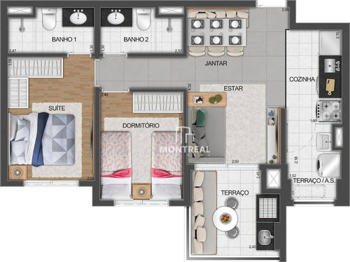 Imagem 13 de 23 de Apartamento Com 2 Dormitórios À Venda, 60 M² Por R$ 868.960,00 - Perdizes - São Paulo/sp - Ap2618