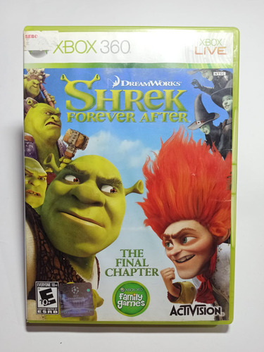 Shrek After Xbox 360 Original