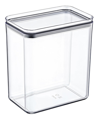 Canister Contenedor Hermético 2,6 Lt Crystal Rectangle