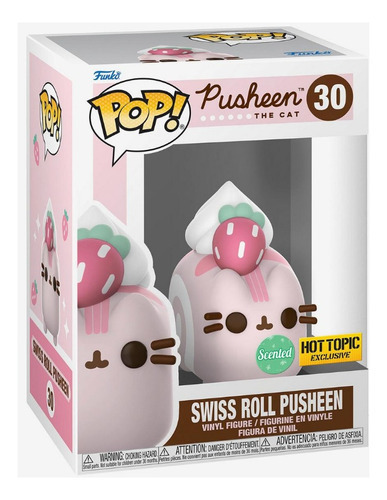 Pusheen Funko Pop Swiss Roll 30 Exclusivo Perfumado