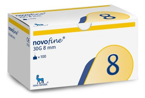 Agujas Novofine  30g 8 Mm X100