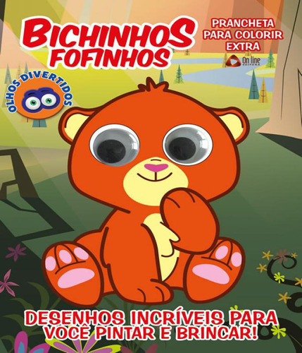 Livro Bichinhos Fofinhos - Prancheta Para Colorir Extra