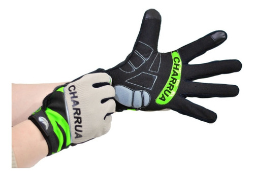 Guantes De Ciclismo Con Velcro Charrua