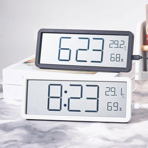 Reloj De Escritorio De Reloj De Pared Digital Versátil,