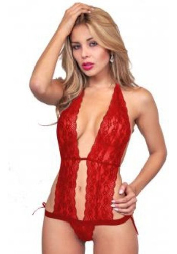 Teddy En Encaje Sensual Lencería Sexy Femenina Envío Ya