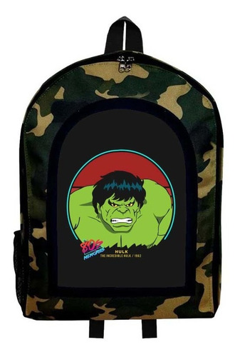 Mochila Camuflada Hulk Nueva Colección Modelo 51