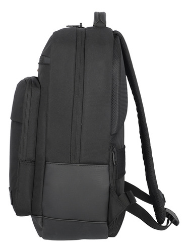 Mochila Para Notebook City Negra 17 Color Negro