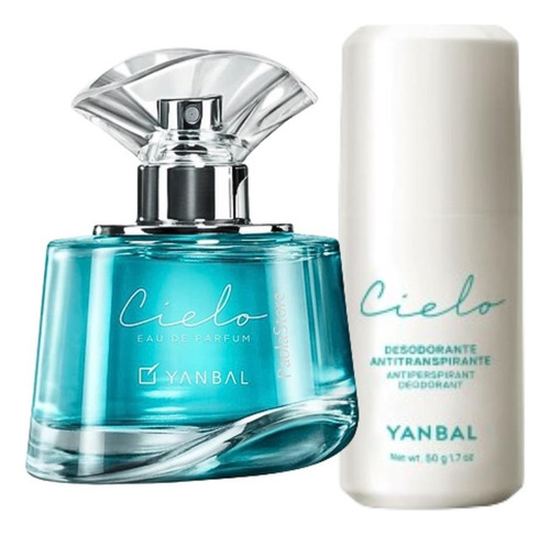 Cielo Perfume Mujer 50ml, Roll On Set Regalo Yanbal