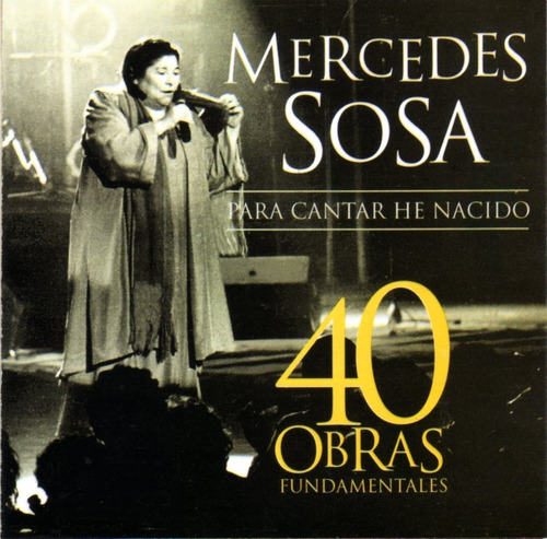 Mercedes Sosa - 40 Obras Fundamentales / Cd Doble Excel Esta