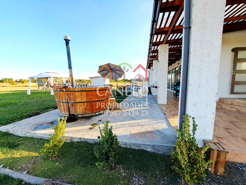 Sólida Y Soleada Casa 3d2b, En Condominio, Libuy, Ñuble.