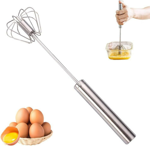 Batidor De Huevos De Acero Inoxidable Semi-automático, Mezcl