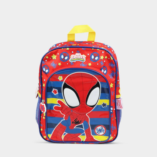 Mini Mochila Artesco Ar16380369 Spiderman Color Rojo