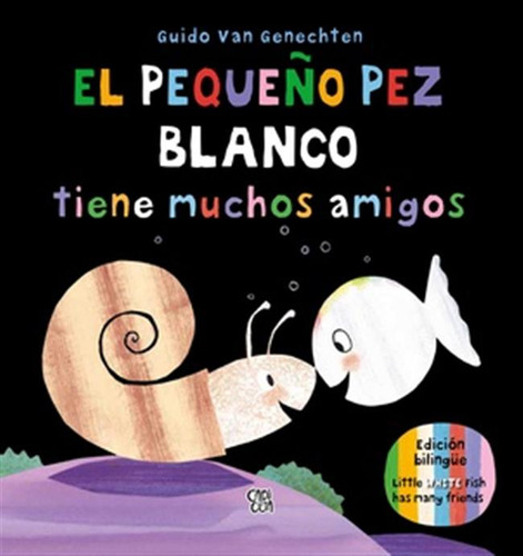 Pequeño Pez Blanco Tiene Muchos Amigos El