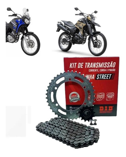 Kit Transmissão Did Yamaha Xtz Lander Ténéré 250 520vd-106