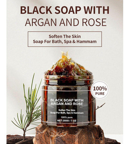 Exfoliante Corporal B Morocco Soap Moroccan Black Soap Moroc