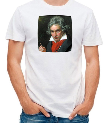 Camiseta T-shirt Beethoven Musica Clasica R1