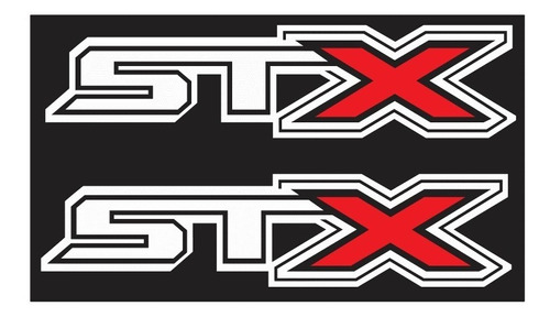 Calcas Sticker Stx Para Batea Compatible Con F150 G3