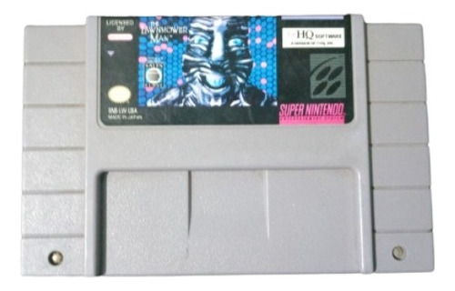 The Lawnlower Man Para Super Nintendo Snes (Reacondicionado)